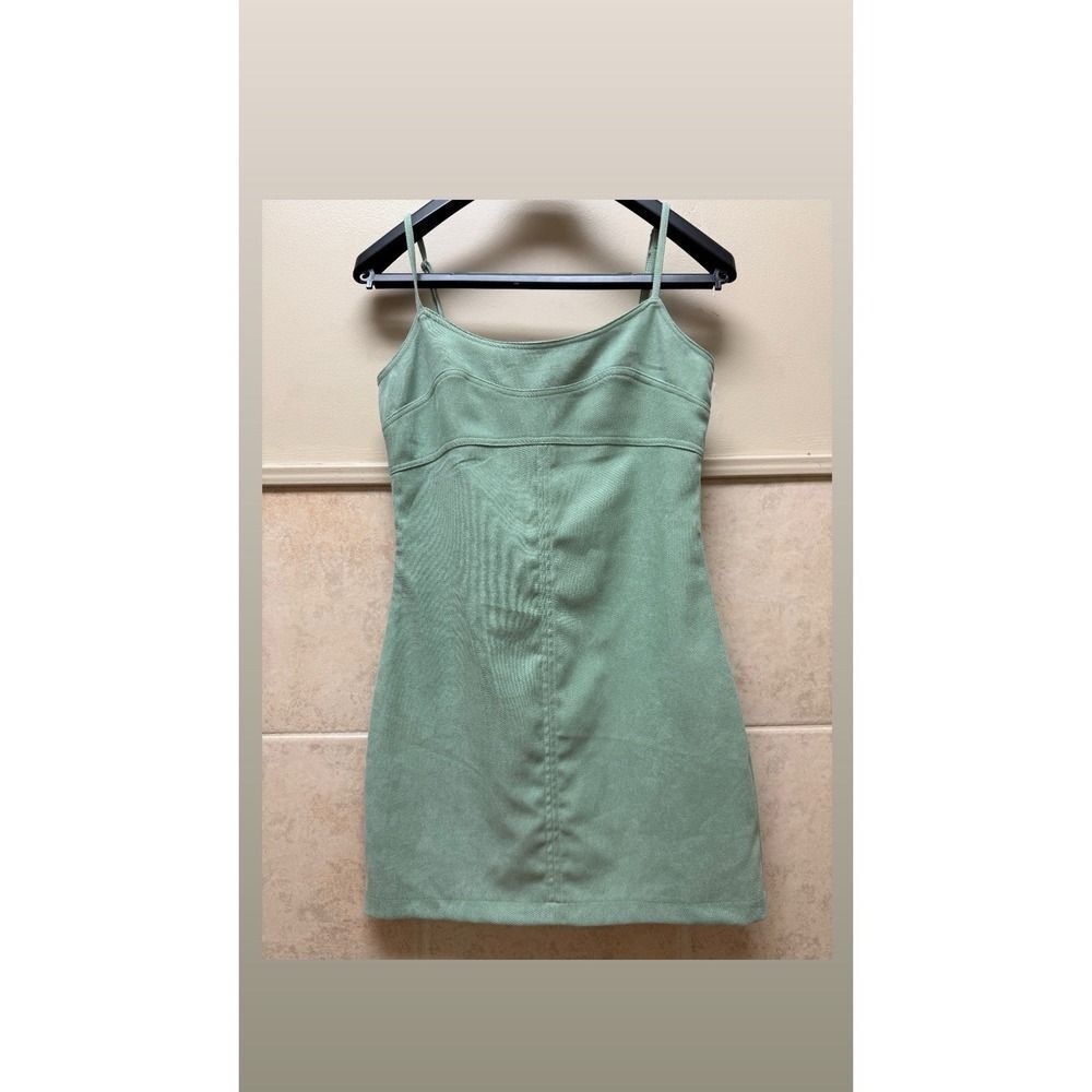 Lottie Moss Fitted‎ Dress - Sage Green. Women's. Size: Small